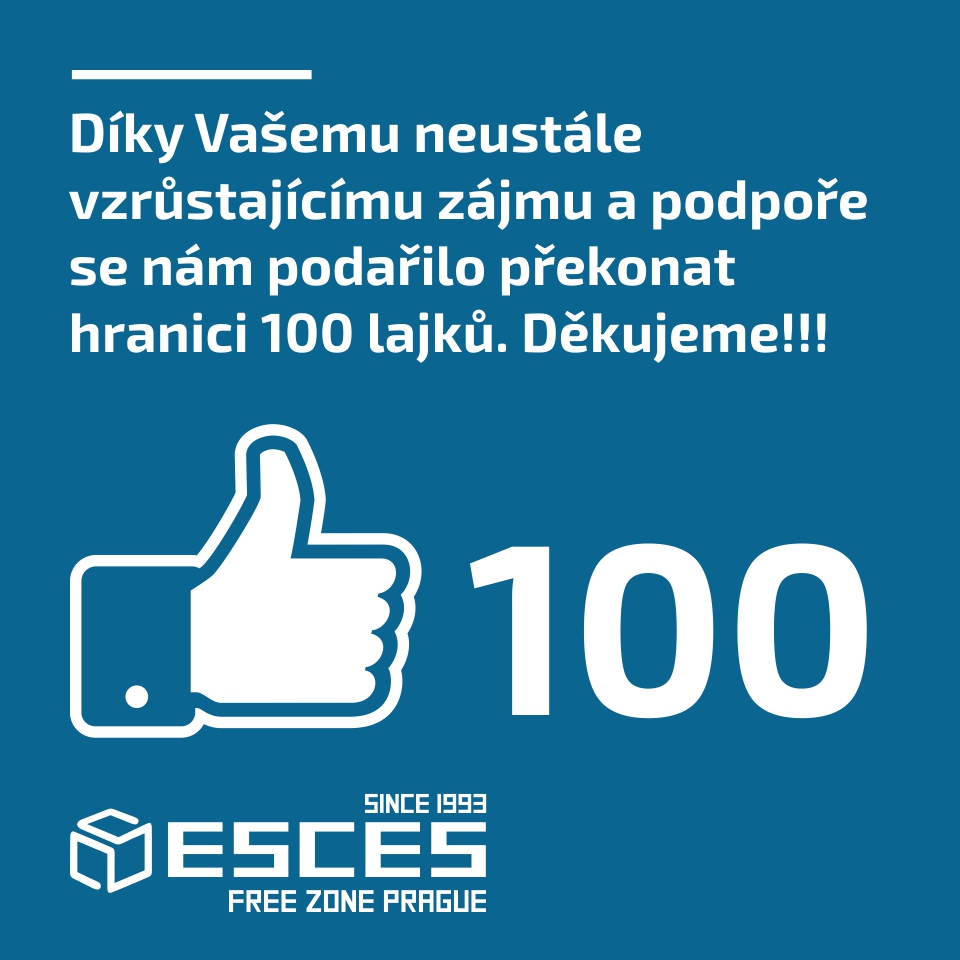 100 lajků na facebooku pro ESCES
