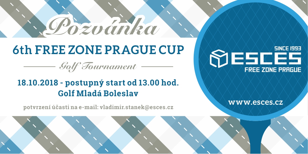 Pozvánka na 6th FREE ZONE PRAGUE CUP - golfový turnaj