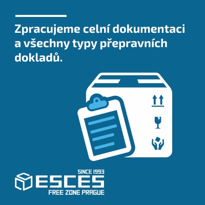 Zpracujeme celní dokumenty a všechny typy přepravních dokladů.