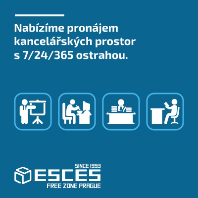 Nabízíme pronájem kancelářských prostor s 7/24/365 ostrahou.
