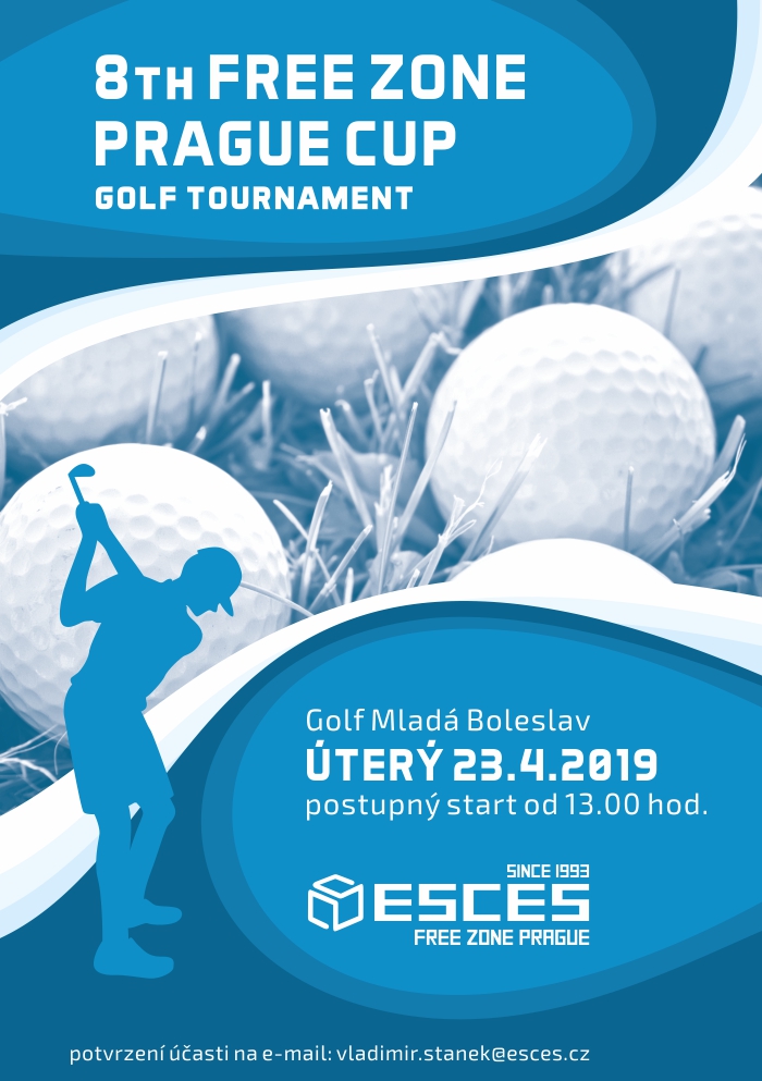 pozvánka na golfový turnaj free zone cup
