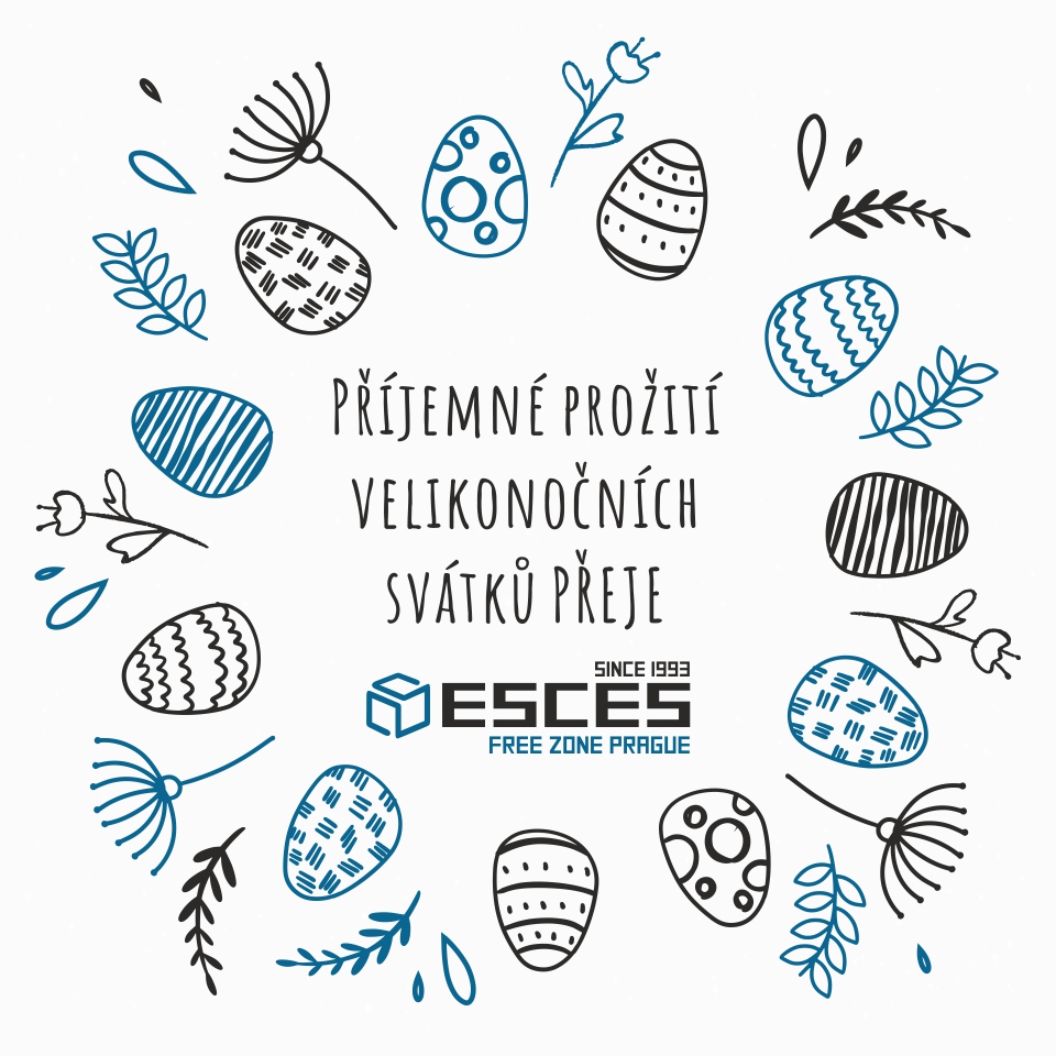 velikonoční přání 2019 esces