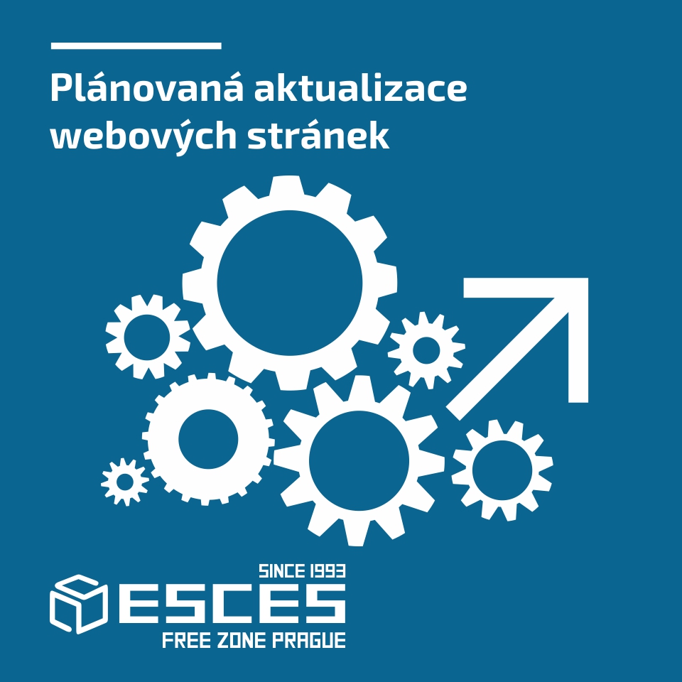 plánovaná aktualizace administračního rozhraní webové prezenace esces.cz