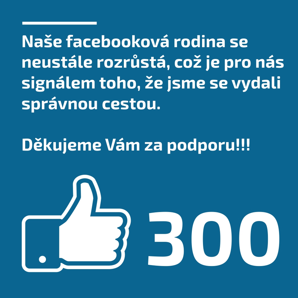 300 lidí na naší facebookové stránce esces