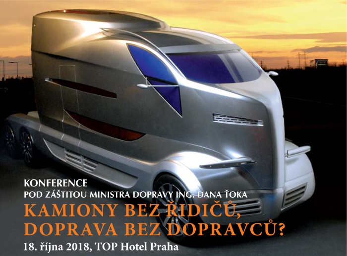 Konference - Kamiony bez řidičů, doprava bez dopravců.